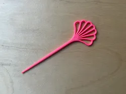 Pinza para el Cabello – Modelo Abanico Elegante - Modelo de impresión 3D gratuito