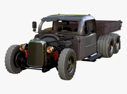 Retro Hot Rod Truck M1