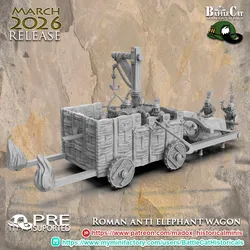 Roman Republic Anti Elephant Wagon