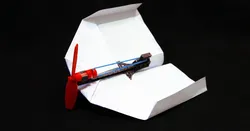 Rubber Band Powered Plane