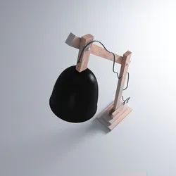 S00048 Modern Wooden Desk Lamp