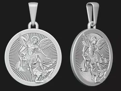 Saint Michael Archangel Pendant