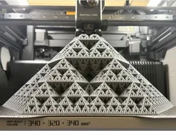 Sierpiński Snowflake Fractal Pyramid | Level 6 (Vase Mode)