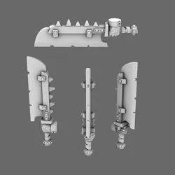 Space Orcs Cleavers LEFT