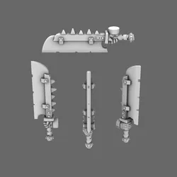 Space Orcs Cleavers RIGHT