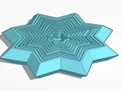 Star Fidget (Venta libre) - Modelo de impresión 3D gratuito