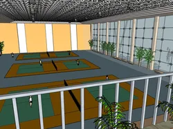 Tennis hall
