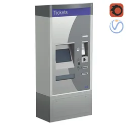 Ticket validation card payment machine