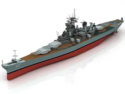 USS New Jersey BB 62 Ship