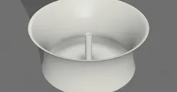 Vertical Incense Vase