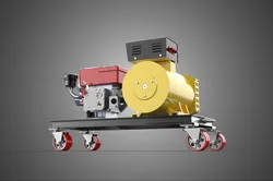 WHEELED ENGINE DIESEL POWER GENERATOR SET GENSET DYNAMO MOTOR AC