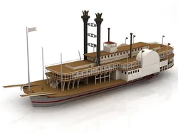 Wheeled Steamboat