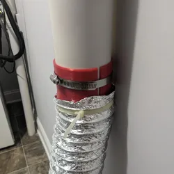 4 Inch to 3.5 Inch Dryer Hose Adapter