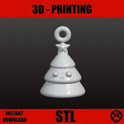 CHRISTMAS TREE - STL file for Christmas Tree Decoration