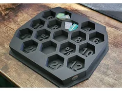 Combo Dice Tray & Organizer (2 sets + 3 singles)