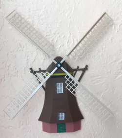 Dutch Windmill Wall Decor