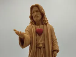 Estatua del Sagrado Corazón de Jesús - Multicolor Sin AMS - Modelo de impresión 3D gratuito