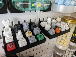 Ikea Skadis Artisan Keycap and switch display