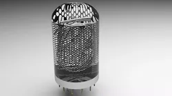 Nixie Tube OFF 3D model
