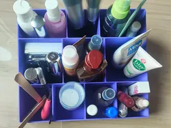 Organizador de baño/escritorio práctico - Modelo de impresión 3D gratuito