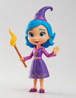 Other STL Download - WIZARD PRINCESS FIGURINEby Pukaty