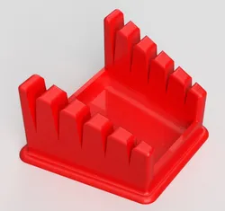 Soldering fingers - simple remix with screws/bits tray