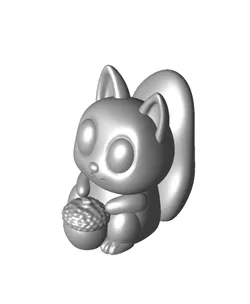 Squirrel with a Nut