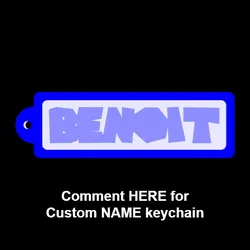 Benoit- keychain