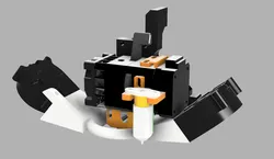 Biqu B1 H2 mount with double fan