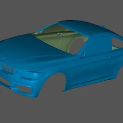 Bmw f32 3d scan