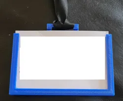 Business Card name tag