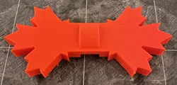 Canada Maple Leaf Bow Tie