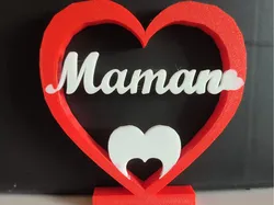 Corazón mamá - Modelo de impresión 3D gratuito
