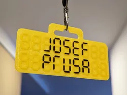 DIY Segmented Display Name Tag