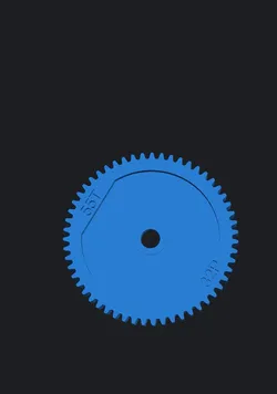 Electronics & RC (Remote Control) STL indir - 55teeth ecx 1/10 spur gear - Jace15