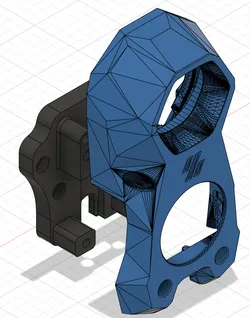 Ender3 (V1) Voron Stealthburner toolhead adapter