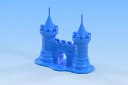 FRILL3D Castle (Test Print)