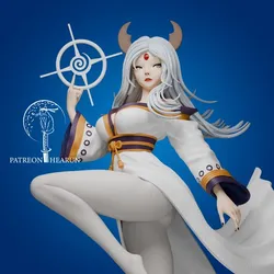 Kaguya otsutsuki Naruto SFW Ready For 3D Printing