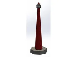 Lighthouse "Lange Jaap" + mod-1