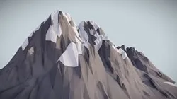 Low Poly Mountain Free