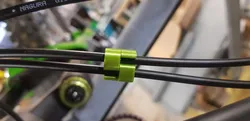 Magura brake hose to gear cable clip