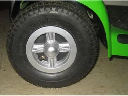 Mobility scooter wheels