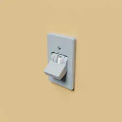 Oversized Light Switch