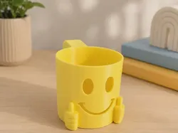 Portalatas sonriente - Modelo de impresión 3D gratuito