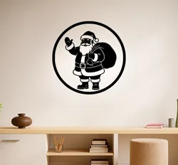 Santa Claus — Wall Art SVG