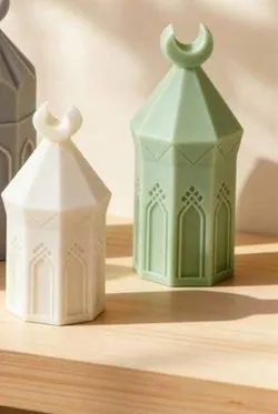 3D Model Islamic Lantern for Silicone Candle Mould - Ramadan & Eid