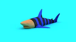 Articulated Shark Toy Cute Mechanical Sea Creature 3D Printable Model 3D Print Model in Toys 623237