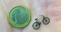 Bike in H0 scale
