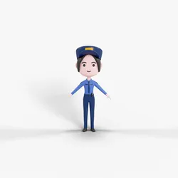 Cartoon Style Character 02