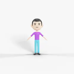 Cartoon Style Character 47